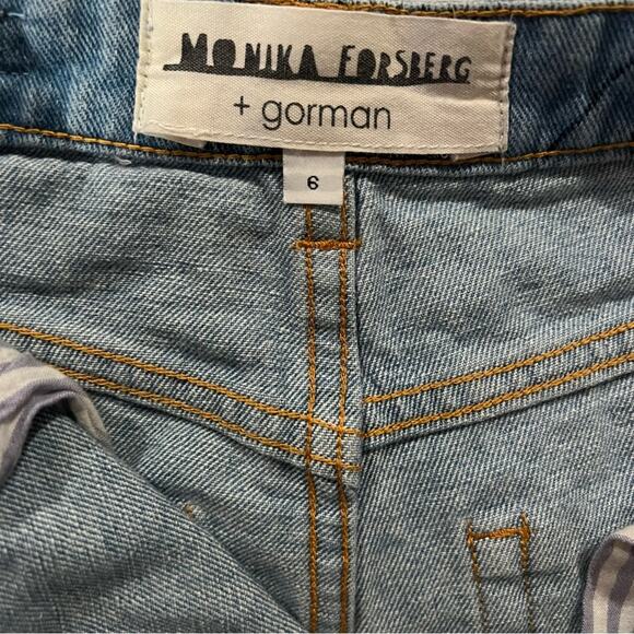 Gorman x Monika Forsberg Elephant Teapot Jeans size 6AU 2US - Picture 3 of 12